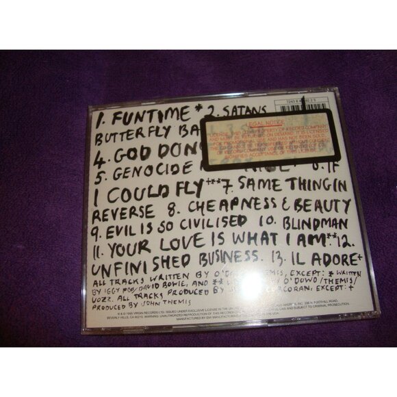 BOY GEORGE culture club solo cd CHEAPNESS AND BEAUTY - Picture 2 of 3